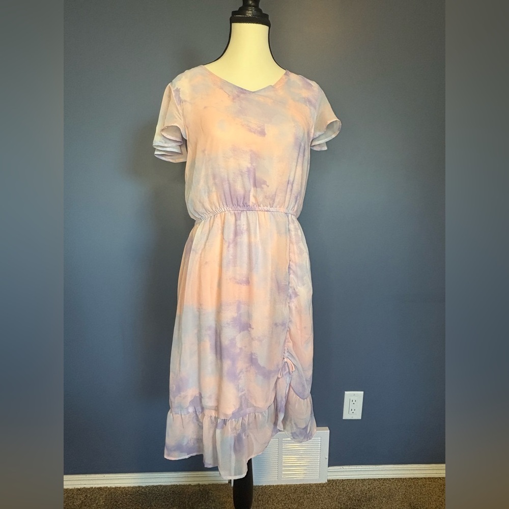 H&M Soft Pastel Midi Dress size 14+